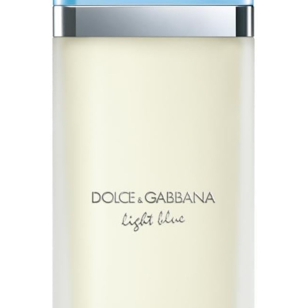 Dolce & Gabbana Light Blue Fragrance with Cream and Blue Accents